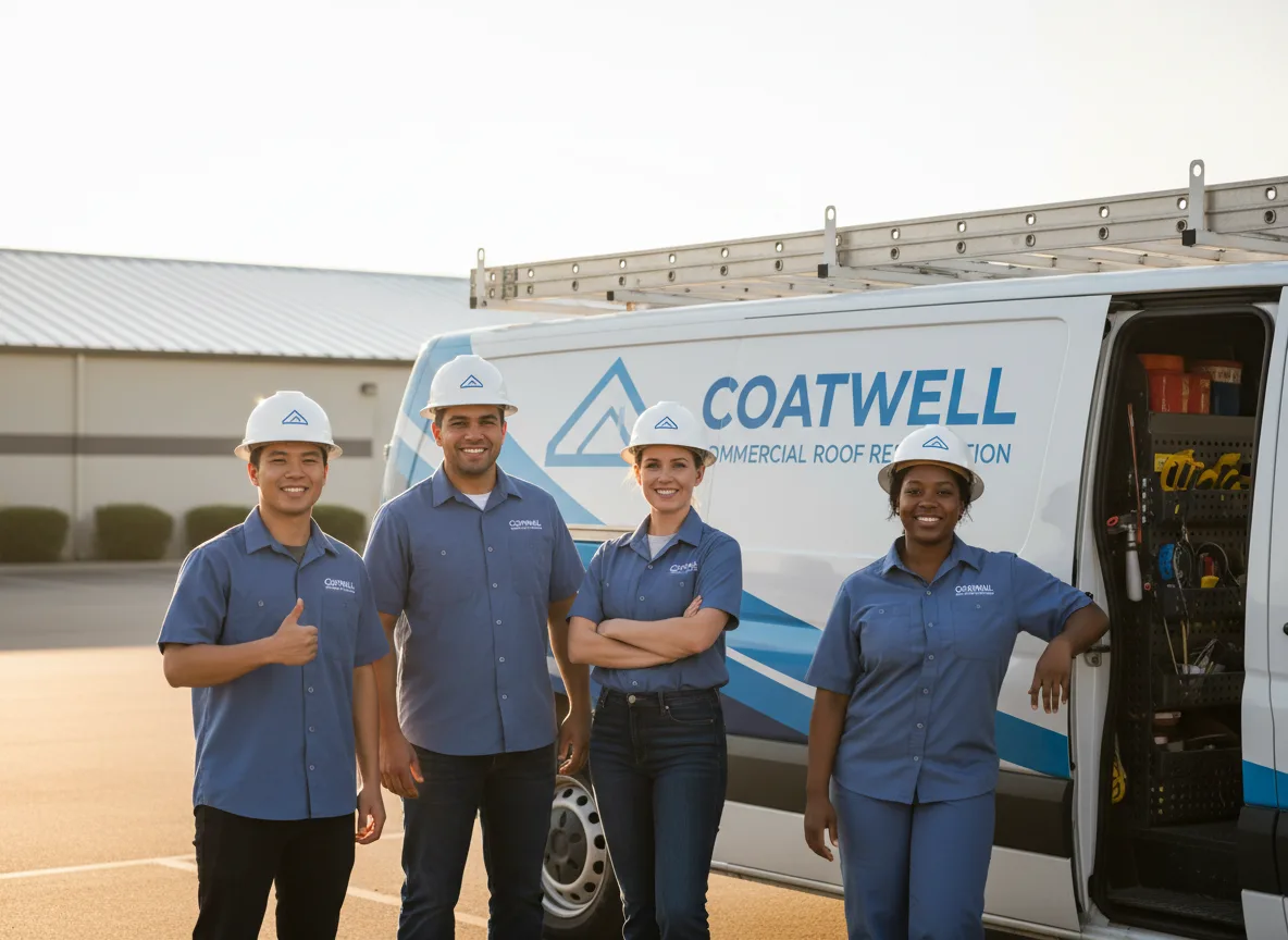 Commercial roof coating company in Mount Sterling, IA